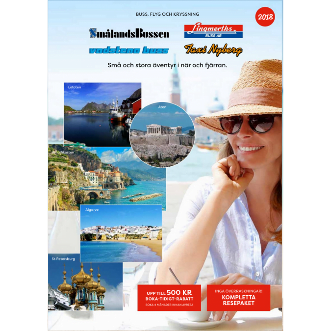 Ny webpaper till Smålands Resebyrå