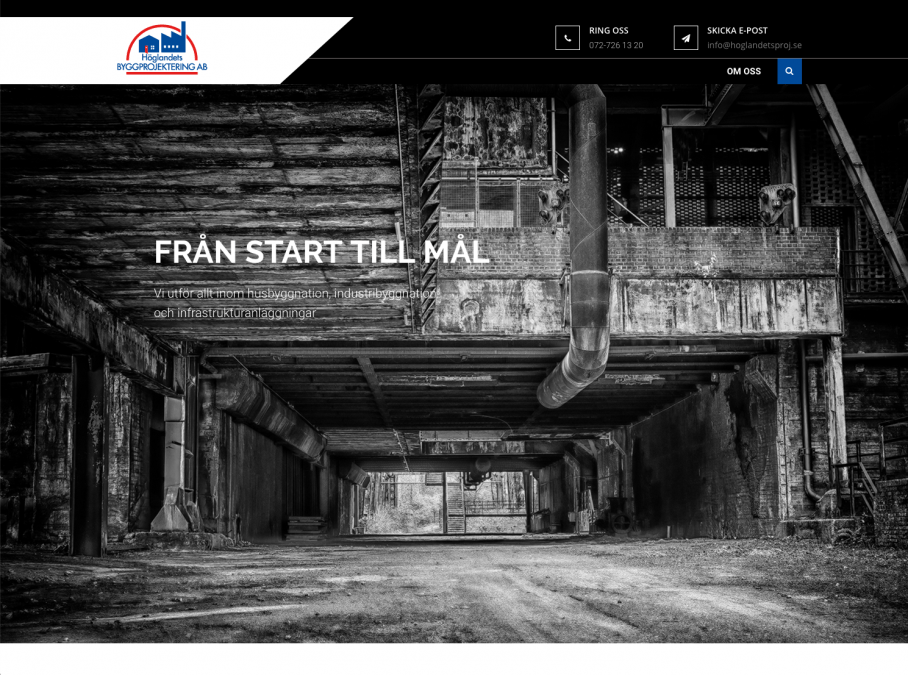 Höglandets Byggprojektering är publicerad