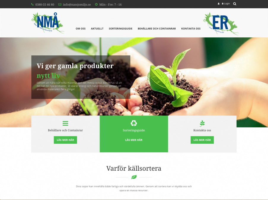 Nytt förtroende till Nässjö Miljö & Återvinning