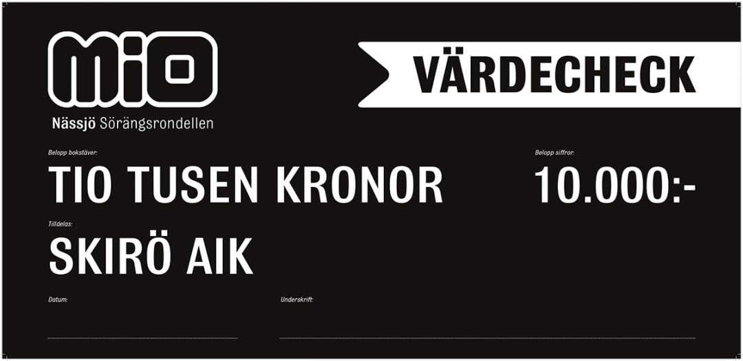 Megacheck till mio i Nässjö