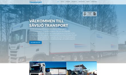 Ny hemsida till Sävsjö Transport