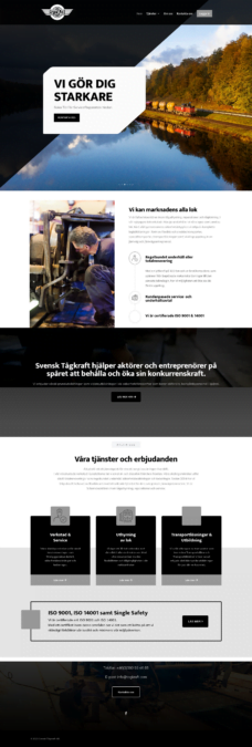 Nytt förtroende till Svensk Tågkraft