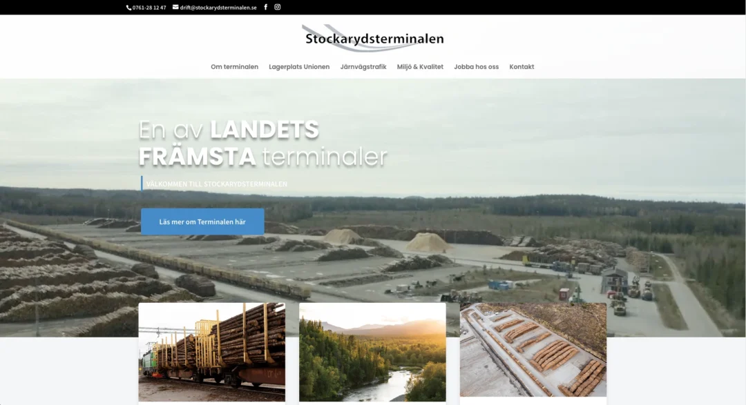 Ny hemsida till Stockarydscentralen