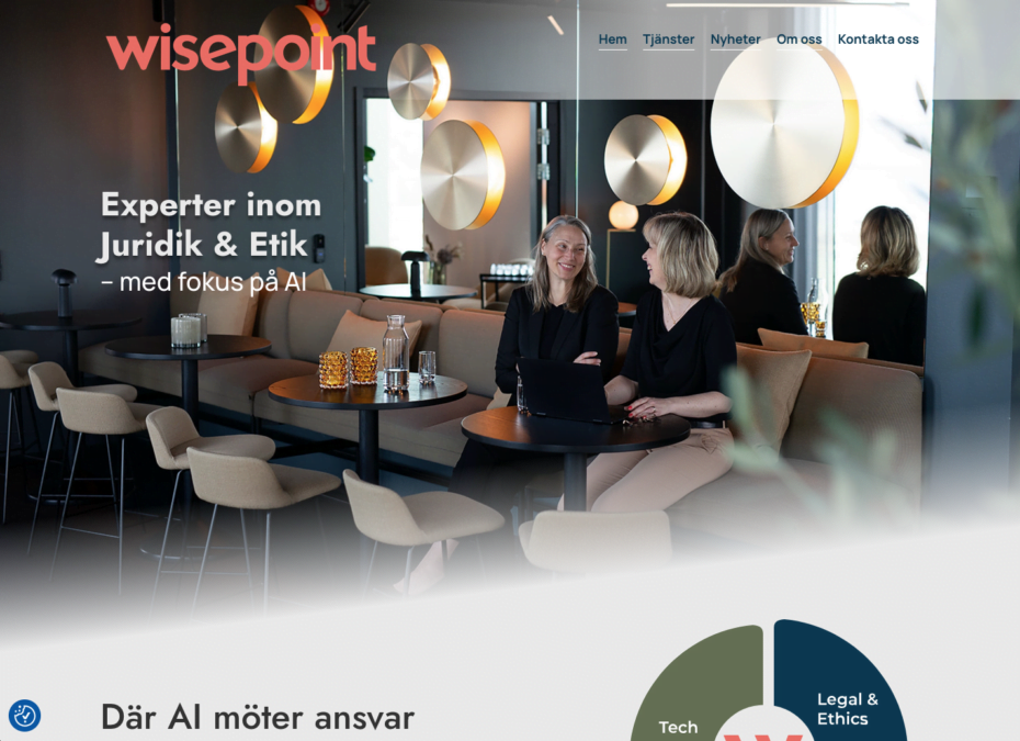 Ny hemsida till Wisepoint