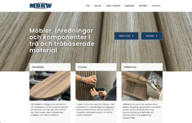 Ny webbplats till MBKW