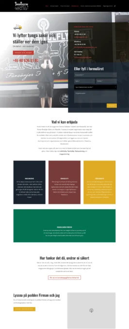 Ny hemsida till Frasses Fulflyttar